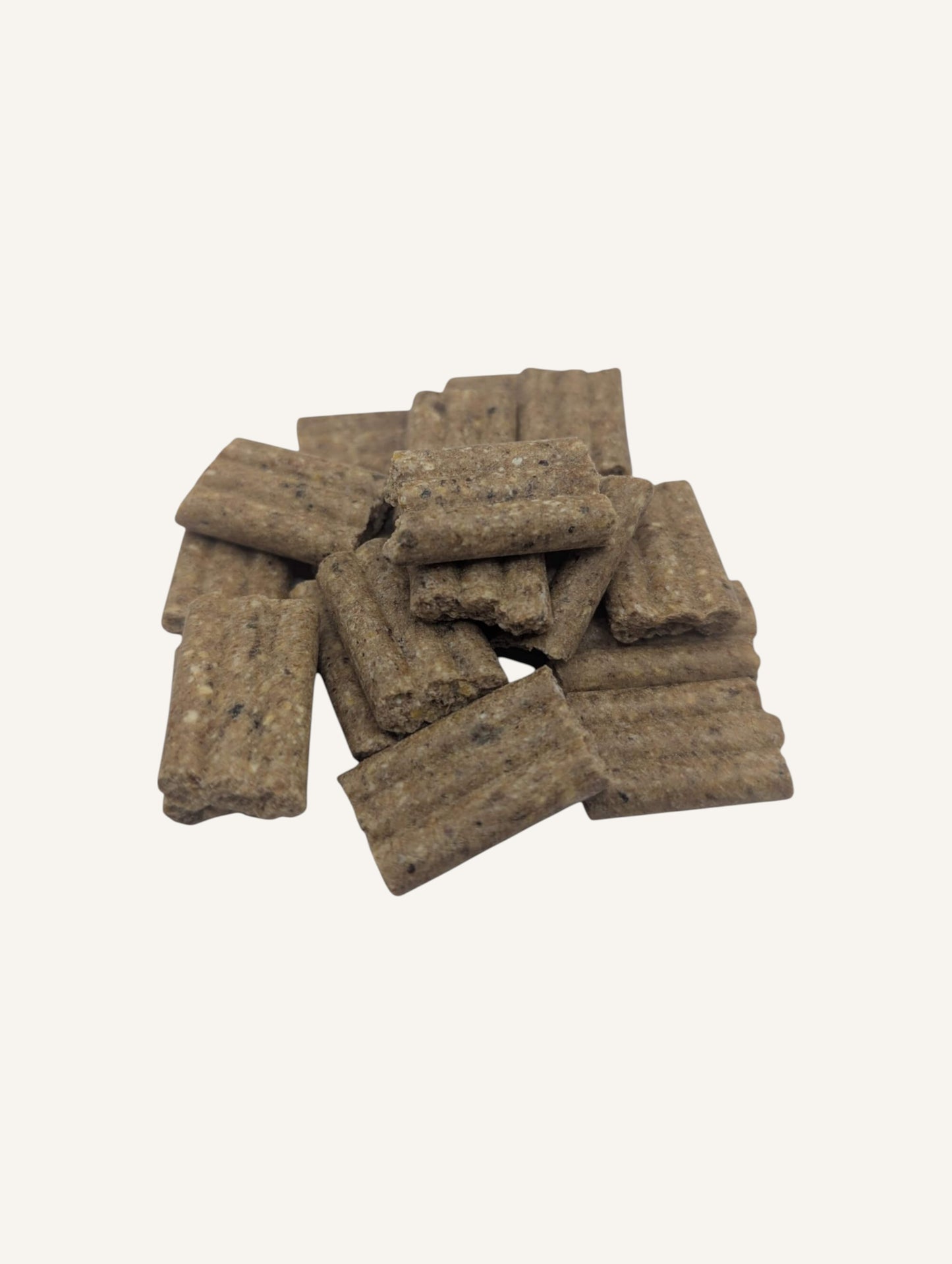 Craquelins d’autruche pour chien 200g – Friandise naturelle et croustillante