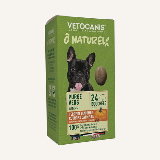 Friandises purge vers naturel