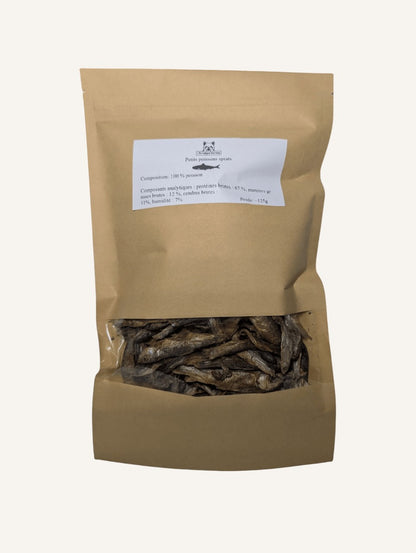 Poissons Sprat Naturels pour Chien | Friandises Riches en Oméga 3