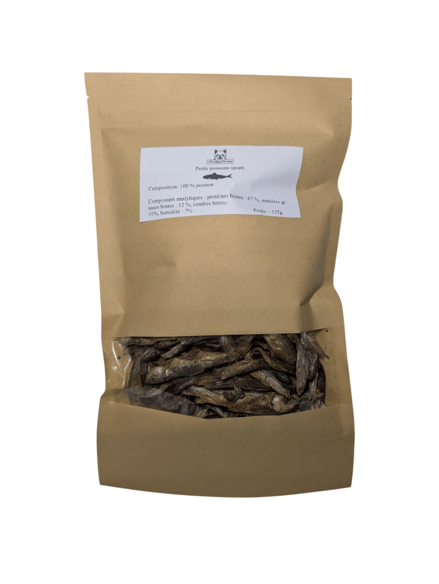Poissons Sprat Naturels pour Chien | Friandises Riches en Oméga 3