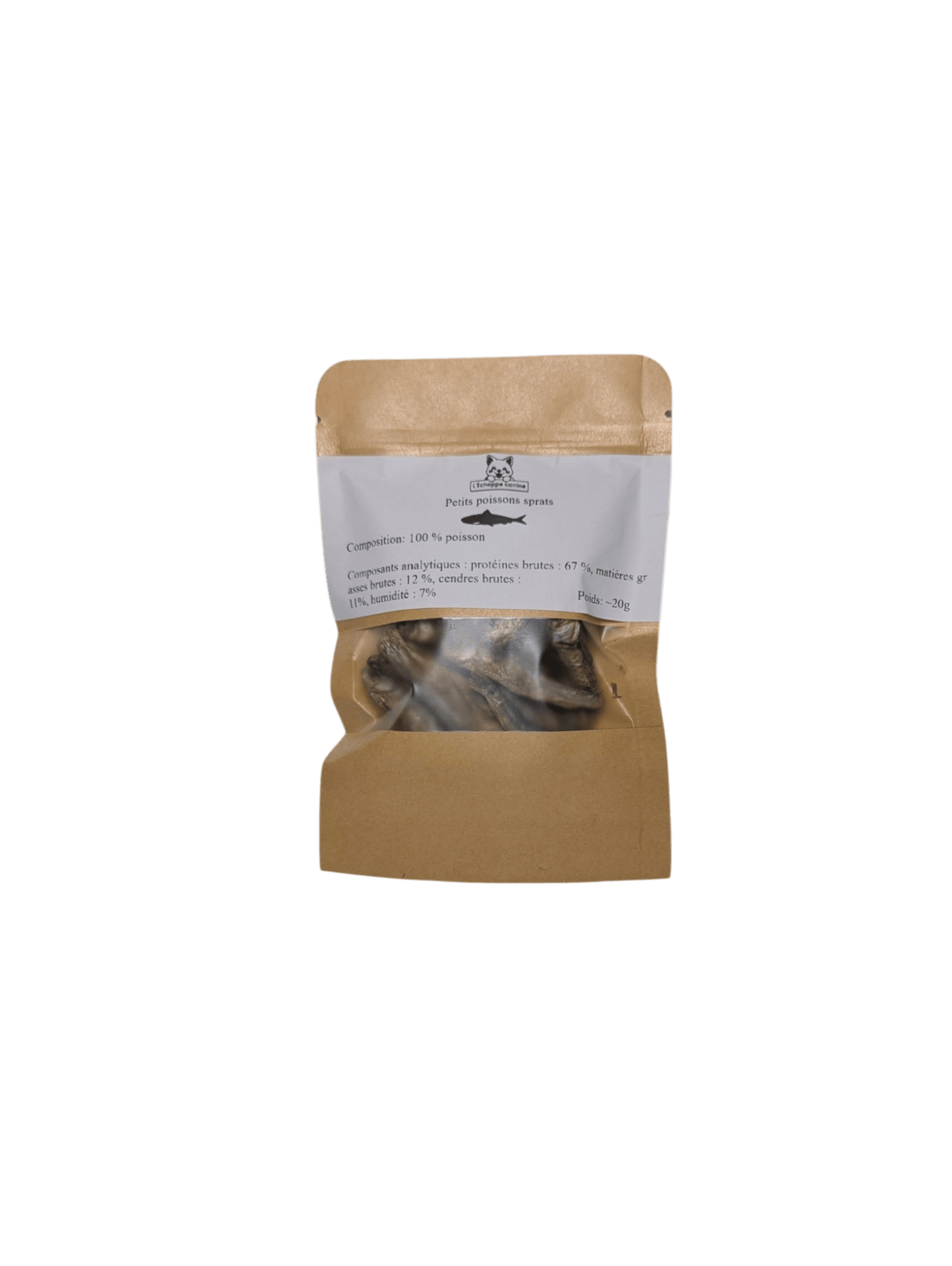 Poissons Sprat Naturels pour Chien | Friandises Riches en Oméga 3
